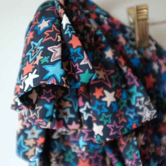 JCrew One-shoulder Dress in Kaleidoscope Start Print - Picture 2 of 3